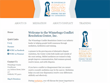 Tablet Screenshot of mediationwcrc.org